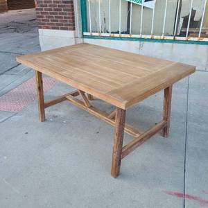 lot 74 image: Dining Room Table 36 inched wide 60 inches long 30 inches tall