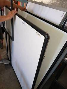 lot 3072 image: Lot of 2 Whiteboards