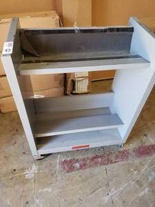 lot 3095 image: Small Book Cart