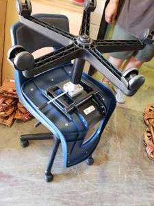 lot 3104 image: Lot of Rolling Chairs --Approx. 4