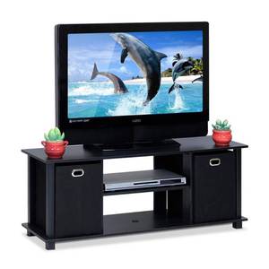 lot 1780 image: Furinno Econ Entertainment Center with Storage Bins, Multiple Colors