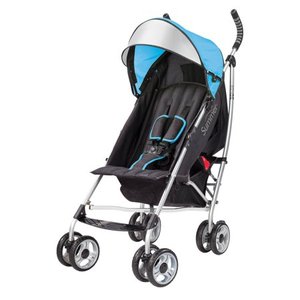 lot 1781 image: Summer Infant 3D lite Convenience Stroller - Caribbean Blue