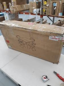 lot 1824 image: Office Star 5-Piece Folding Table and Chair Set