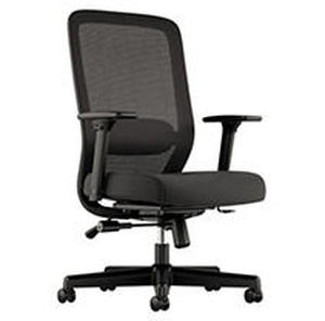 lot 1837 image: Exposure Mesh Office Chair with 2 Way Adjustable Arms Black - HON
