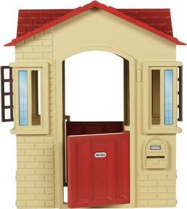 lot 1842 image: Little Tikes - Cape Cottage Playhouse - Tan