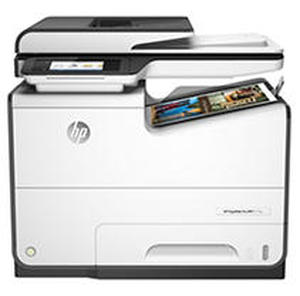 lot 1846 image: HP - PageWide Pro 577dw Wireless All-In-One Inkjet Printer - White