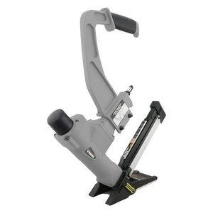 lot 1913 image: NuMax SFL618 Pneumatic 3-in-1 15.516 Gauge Flooring StaplerNailer. HANDLE BROKE