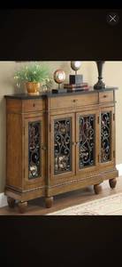 lot 1931 image: Acme Furniture Living Room Console Table 90108