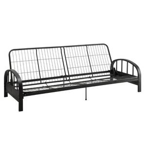 lot 1935 image: Futon Frame Dorel Home Products Futon Frame Black