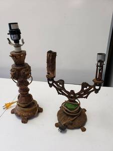 lot 9271 image: Antique and Retro Lamp