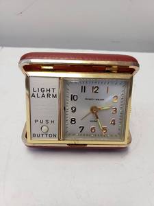 lot 9295 image: Vintage Travel Alarm Clock