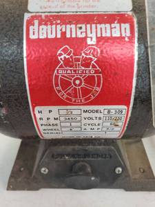 lot 9333 image: Bench Grinder Journeyman