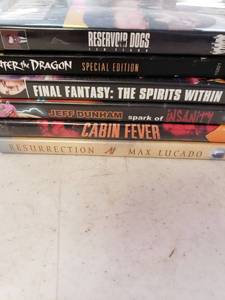 lot 9354 image: 6 Misc DVDs
