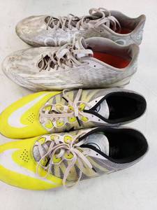 lot 9375 image: Nike Golf shoes Size 12. Adidas Cleets Size 12