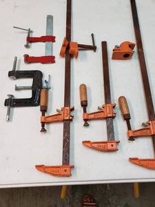 lot 9405 image: Clamps 5 Asst Sizes