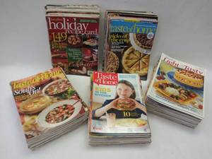 lot 5400 image: 125 Taste Of Home Magazines  So Many Amazing Recipes