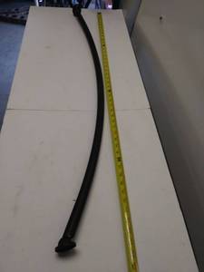lot 8007 image: Curved Shower Curtain Rod
