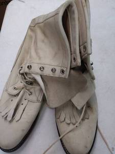 lot 8016 image: Justin Lace Up Roper Boots size812