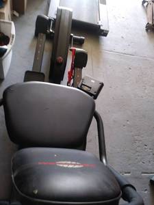 lot 8060 image: Recumbent Bike and Elliptical Crosstrainer