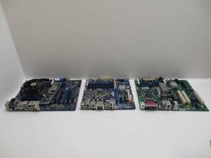 lot 1184 image: Lot of 3 Motherboards