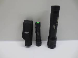 lot 1204 image: Lot of 2 Atak Flashlights