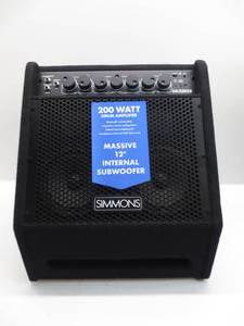 lot 1233 image: Simmons DA200SB Drum Amplifier