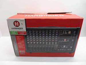 lot 1241 image: Harbinger LP9800 14 Channel Mixer With Effects