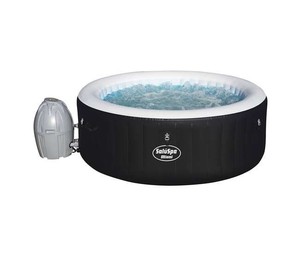 lot 2611 image: Bestway Palm Springs Inflatable Hot Tub Spa - 8 Adjustable Hydrojet Nozzles