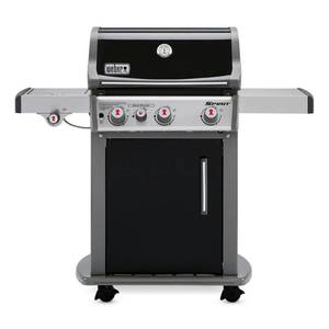 lot 2614 image: Weber Spirit 3 Burner LP Gas Grill - Black - Model 4.6810001E7