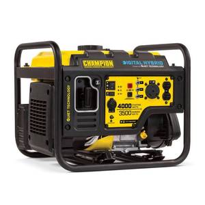 lot 2615 image: Champion 100302 4000-Watt RV Ready DH Series Open Frame Inverter with Quiet Technology