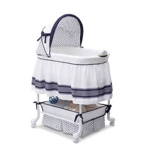 lot 2626 image: Delta Children Smooth Glide Bassinet - Marina