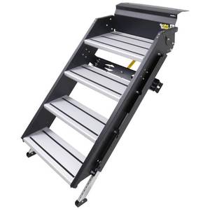 lot 2627 image: Lippert 26 in. SolidStep Premium Quad with Entry Widths of 25 in. to 28.9 in.