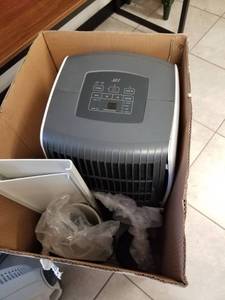 lot 2641 image: Sunpentown 8,000-BTU Portable Air Conditioner, BlackTan, WA-8070E