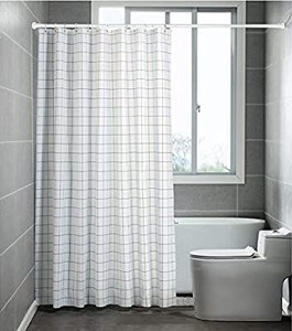 lot 2708 image: ALLZONE Room Divider Tension Curtain Rod, 83-120 inch, No Drilling, Never Bend, Never Collapse, Very Secure, Rust Free, Black