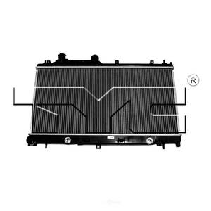 lot 2717 image: TYC 2777 Subaru Legacy 1-Row Plastic Aluminum Replacement Radiator