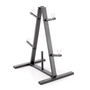 lot 2778 image: Marcy Standard Weight Plate Tree for 1-Inch Plates for Home Gym, 300 lb. Max. Capacity PT-5733