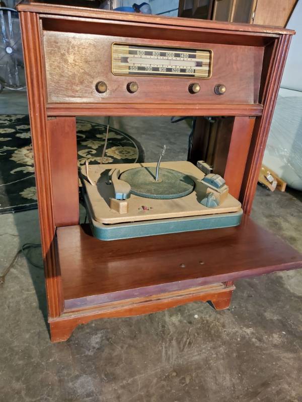 philco radio record player