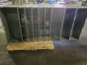 lot 5694 image: (2) Metal Shelves