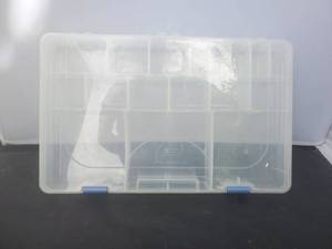 lot 8155 image: Plastic Plano Organizer Case