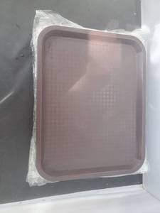 lot 8177 image: Lot of 12 Brown Cafe Trays