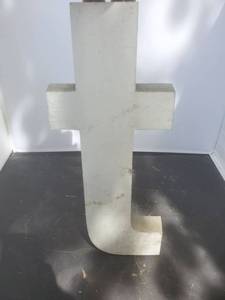 lot 8191 image: Iron Lowercase T - 2 Mounting Screws