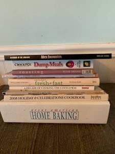 lot 8303 image: Lot of Cook Books Bonus Alien Encounters Book