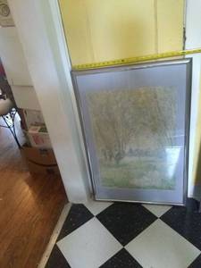 lot 8304 image: Nice Scenic Print In Frame