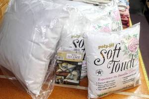 lot 6255 image: This Lot Contains (3) 22 Pillows, (3) 16 Pillows and Pillow Upholstery Patterns