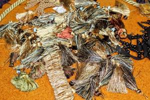 lot 6257 image: This Lot Contains many Rope, Tassels, Edging, Fringe For Projects