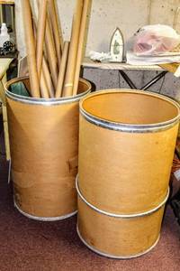 lot 6286 image: This Lot Contains (2) Greif Lok-Rim Fibre Drums