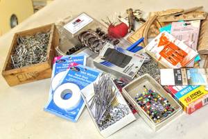 lot 6281 image: Large Lot of Sewing Accessories NEW and Used items, lots of surprises in this one too