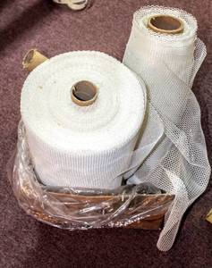 lot 6274 image: This Lot Contains Large Rolls of Netting Material