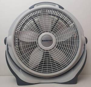 lot 86008 image: Lasko 20 in Air Circulator Wind Machine, 3-Speed Fan, Gray