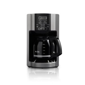 lot 86019 image: Mr. Coffee 12 Cup Automatic Drip Coffee Maker, BlackSilver